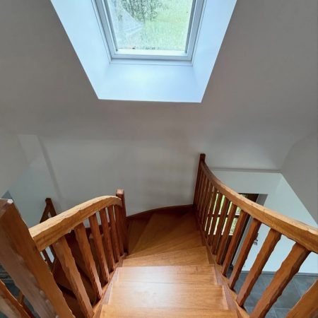Escalier peinture intérieure Guidel